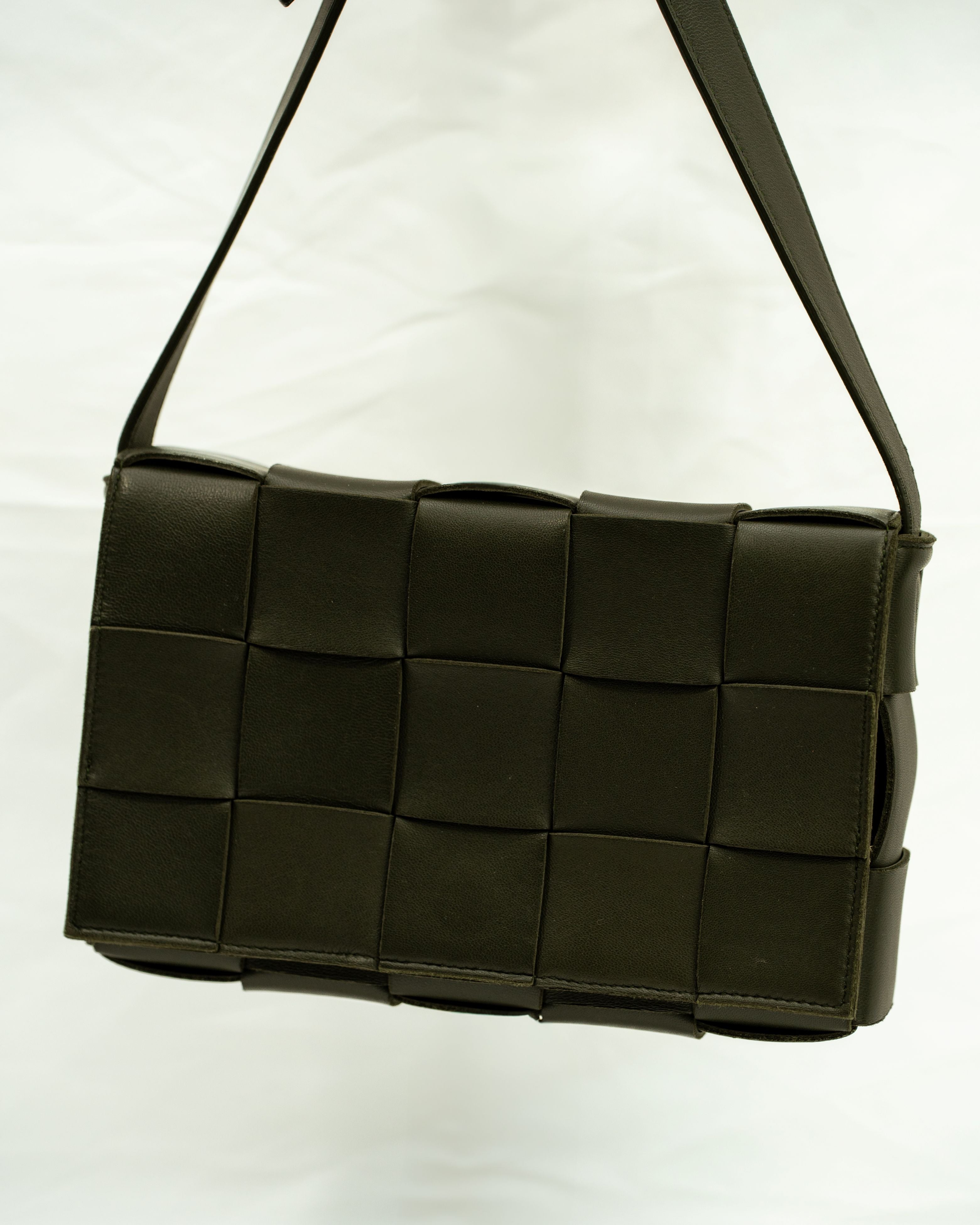 Bottega Veneta Small Cassette Leather Bag